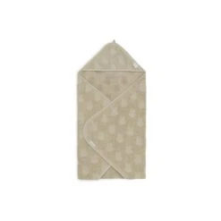 Jollein Badcape Terry 75 X 75 Cm Miffy Jacquard Olive Green