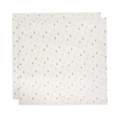 Jollein Hydrofiele Doek Large 115x115cm Happy Miffy Olive Green 2-pack